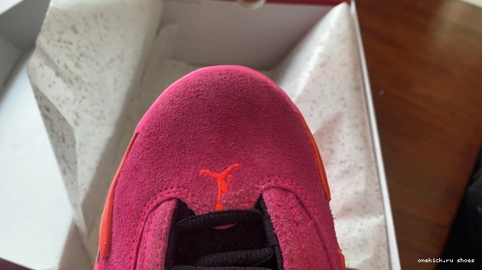 Cheap Jordan DH4121-600 (W) 14 Pink Shocking Retro Low 0813